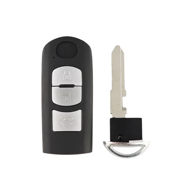 Keyforkess2/3 Pulsante Smart Chiave A Distanza Borsette Fit Per Mazda X-5 Summit M3 M6 Axela Atenza M3 M6 CX-3 CX-5 chiave di auto Con Lama Uncut 3 Keyforkess2/3 Pulsante Smart Chiave A Distanza Borsette Fit Per Mazda X-5 Summit M3 M6 Axela Atenza M3 M6 CX-3 CX-5 chiave di auto Con Lama Uncut - YIQIXIN 2 3 Pulsante Smart Chiave A Distanza Borsette Fit Per Mazda X 5 Summit