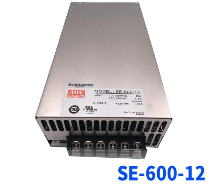[Семь Неоновые] бренд MEAN WELL представляет SE-600 5 V/12 V/15 V/24 V/27 V/36 V/48 V 600W высокое Мощность высокая эффективность одиночный выход импульсный источник Питание