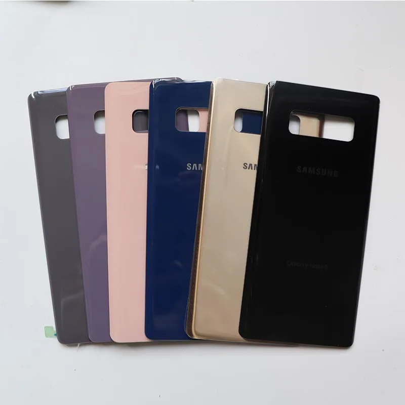 Samsung Note 8 N950 SM-N950F N950FD Задняя стеклянная крышка для батареи задняя дверь чехол для samsung Galaxy Note 8 задняя крышка