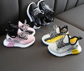 

Brand New Kids Shoes Children Sneakers for Girls Children's Casual Sneakers Breathable Running Sports Shoes Basket Fille