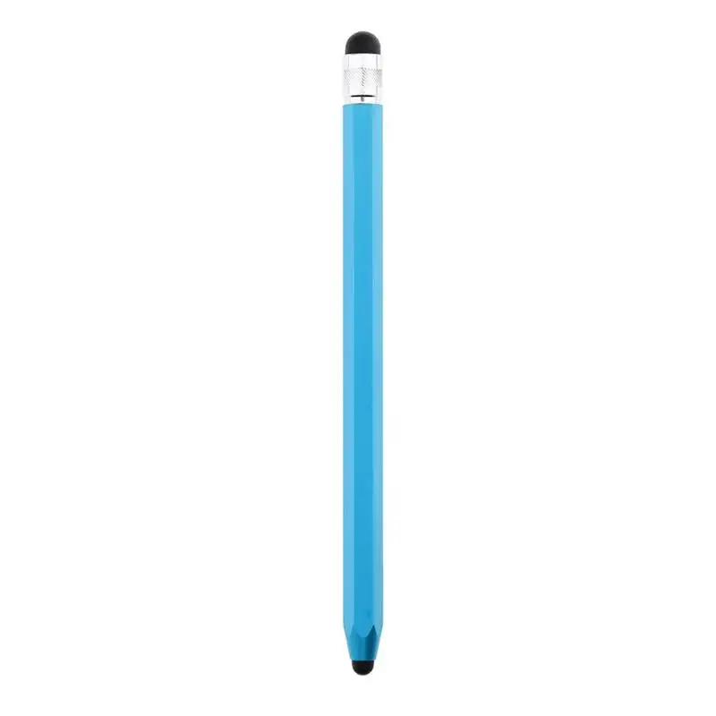 Light Blue WK129 емкостный стилус с двумя наконечниками ручка для рисования сенсорного экрана для телефона - Цвета: Light Blue