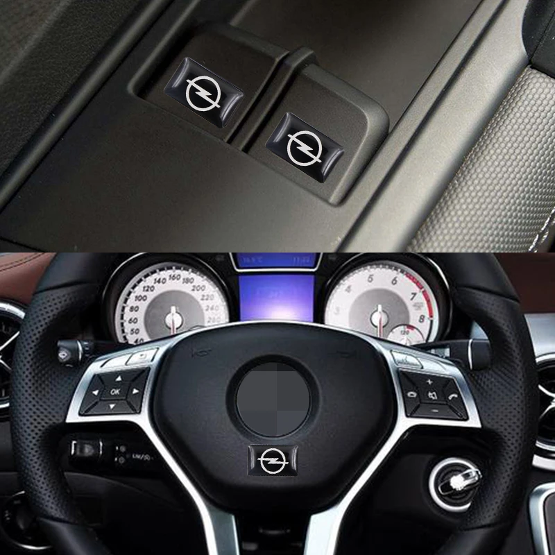 10 шт. декоративная наклейка для автомобиля эмблема Opel Zafira a b Astra h g j k f Mokka Corsa c d Vectra