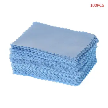 

100 Pcs/Pack Glasses Cloth Lens Cleaner Dust Remover Portable Wipes Non-woven Fabric Phone Computer Screen Accessories F3MD