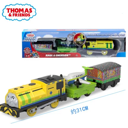 Оригинальный моторизованный поезд Thomas and Friends 1:43 литая игрушка для детей