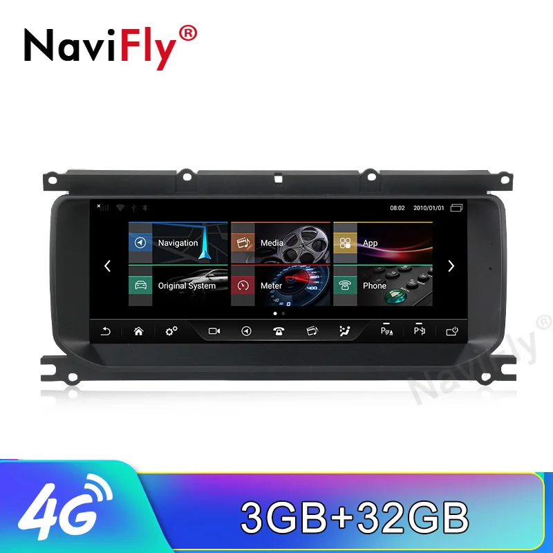 

NaviFly 4G LTE 3G+32G Android 7.1 car gps navigation for Land Range Rover Evoque 2015-2018 Auto multimedia player