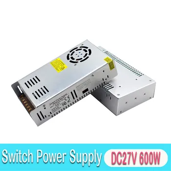 

DC 27V PowerSupply 22.2A 600W Power Adapter Transformer AC To DC27V SMPS for Lighting Equipment CCTV Camera Monitor