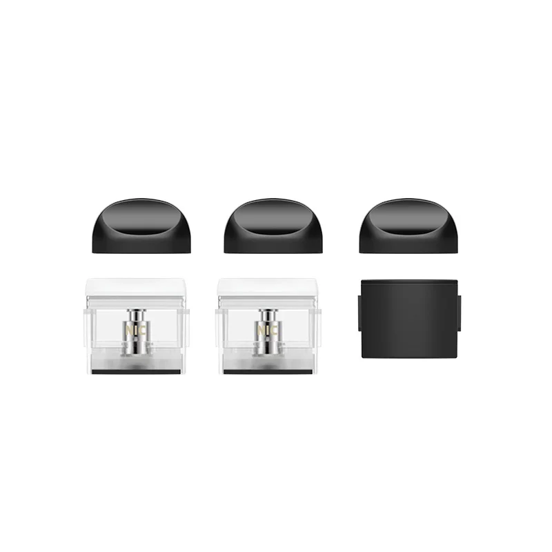 Горячая XD-4Pcs для трио картридж с 1 мл Pod Емкость керамическая катушка