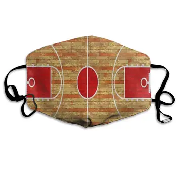

Ball Basketball Court Stylish Dust Mouth Mask Reusable Anti-Dust Face Mask Adjustable Earloop Skin Protection