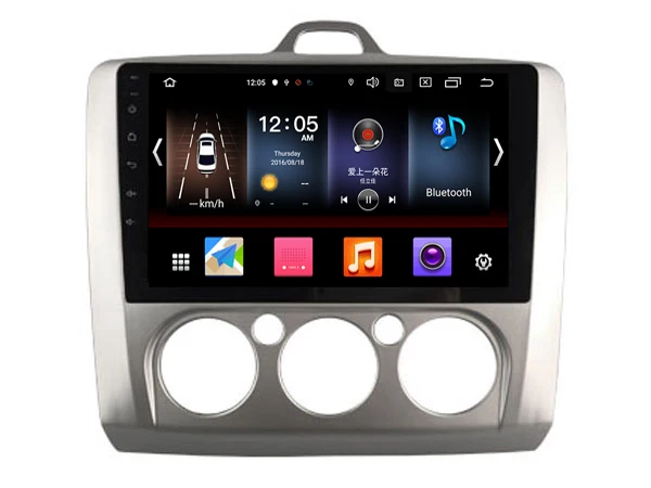 Sale OTOJETA Android 9.0 2.5D Screen Car Radio Player For FOCUS MT 2005-2011 bluetooth Multimedia Stereo GPS Navi tape recorder 4