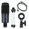 Micrófono de condensador micro USB para estudio, para ordenador, pc, Karaoke, con soporte para grabación de juegos de Youtube 1