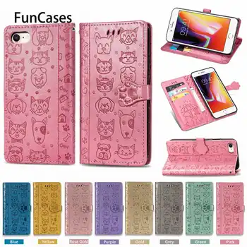 

Cover Cases For Phones ajax iPhone 7 Solid Color Capinha sFor Aksesuar Apple iPhone capa 8 4.7" Flip Wallet Case Book aifone