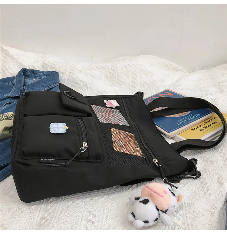 Kawaii Korea Style Multipocket Shoulder Bag