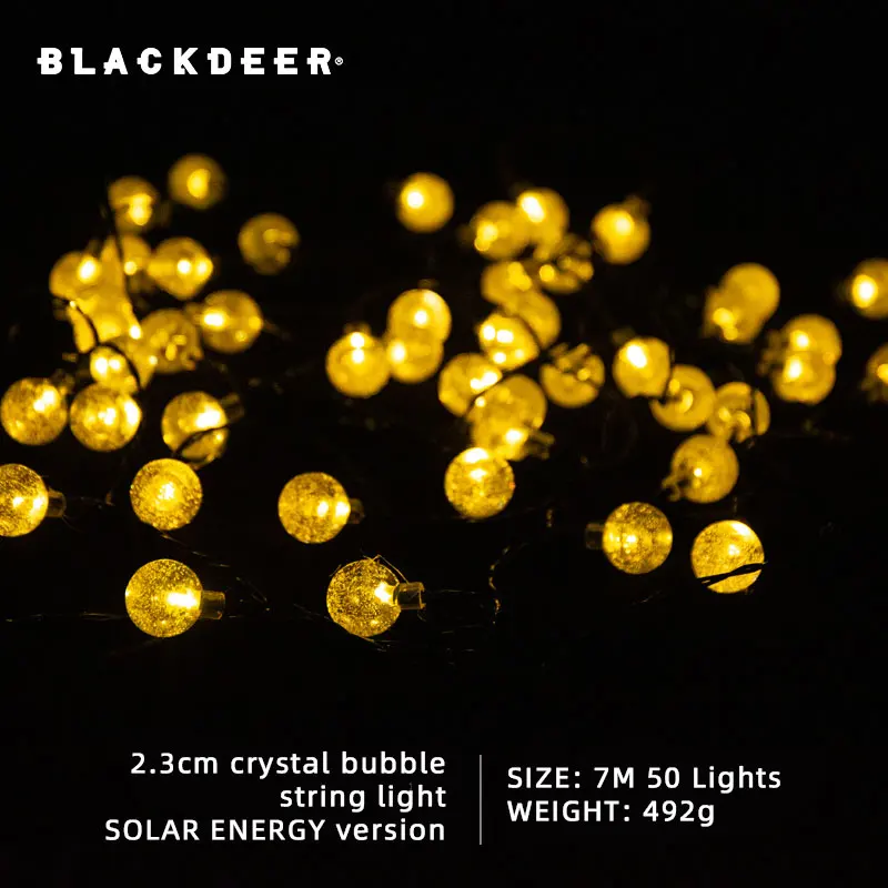 Outdoor led Solar String Lights Glamping Camping Lights Camping