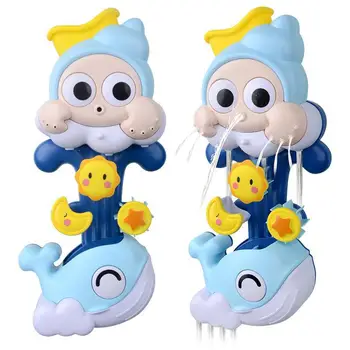 

Baby bath toy sucker children's marine water spray cartoon splashing water fun to observe the flowing water baby bath bath toy