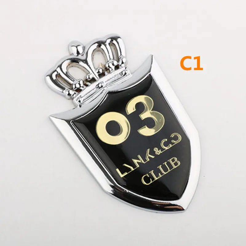 Для Lynk& Co 01,02, 03, стикер эмблемы пшеницы автомобиля - Название цвета: C1