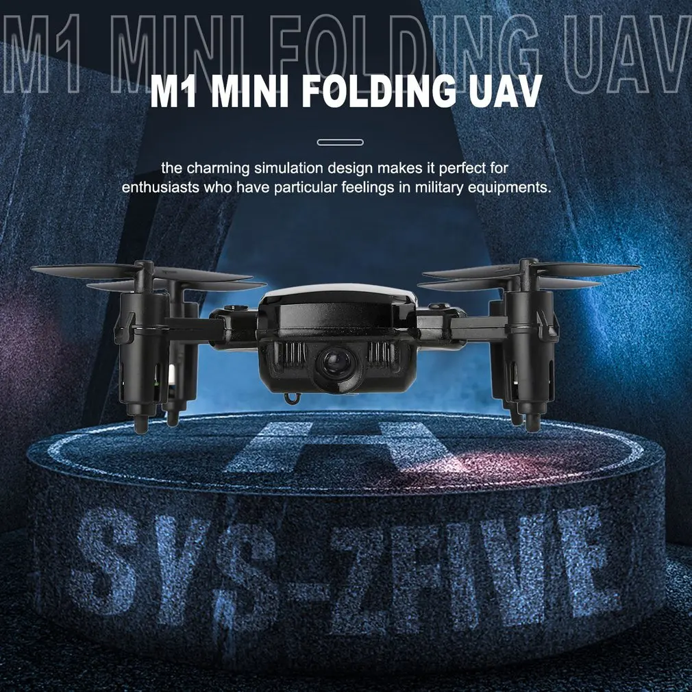 M1 WiFi Quadcopte самолет белый самолет Безголовый режим дистанционного управления вертолет мини-Дрон Квадрокоптер