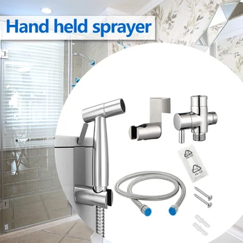 

Self-cleaning Nozzle Water Bidet Washbasin Sprinklers Sprayer Stainless Steel for Households Bathroom Accessories