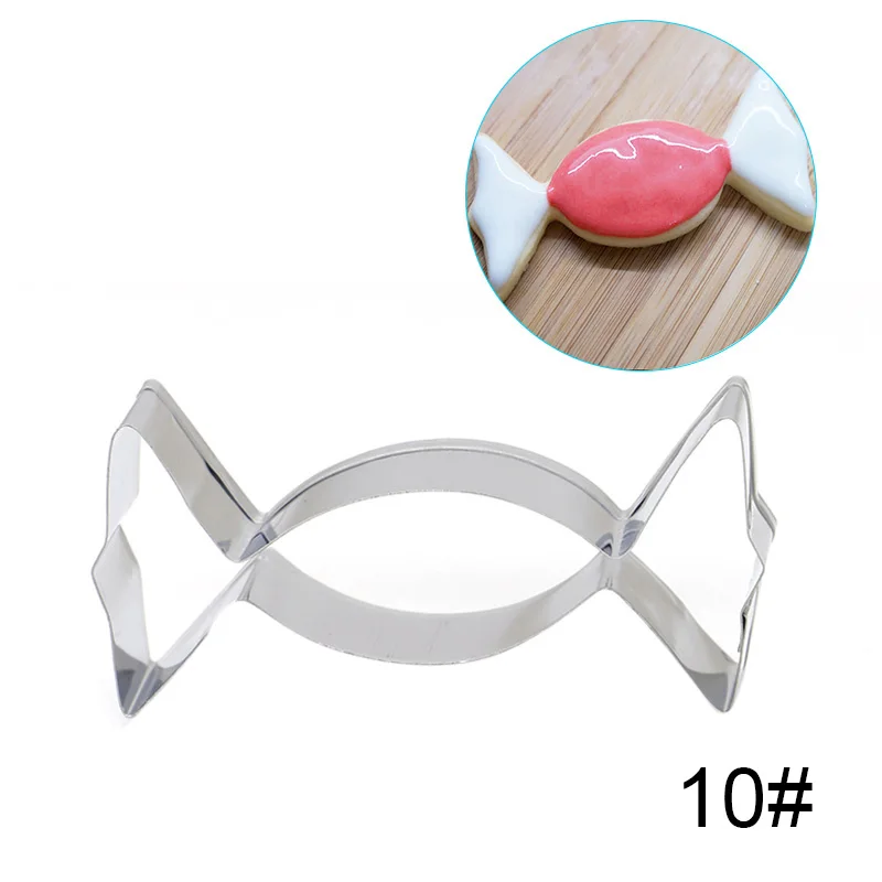 

High Quality Stainless Steel Christmas Cake Cookie Fondant Cutter Mold Baking Cupcake Pastry DIY Tools