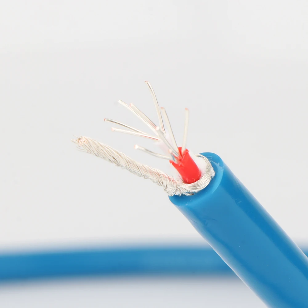 X405 Preffair hohe Reinheit Silber Überzogene Interconnect Kabel Bluk Kabel Für DIY XLR Signal Digital Kabel – Detail 2