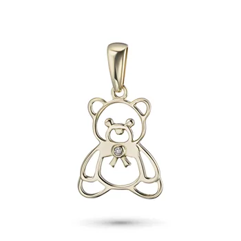 

Pendant made of yellow gold with diamond e0301pd07174900