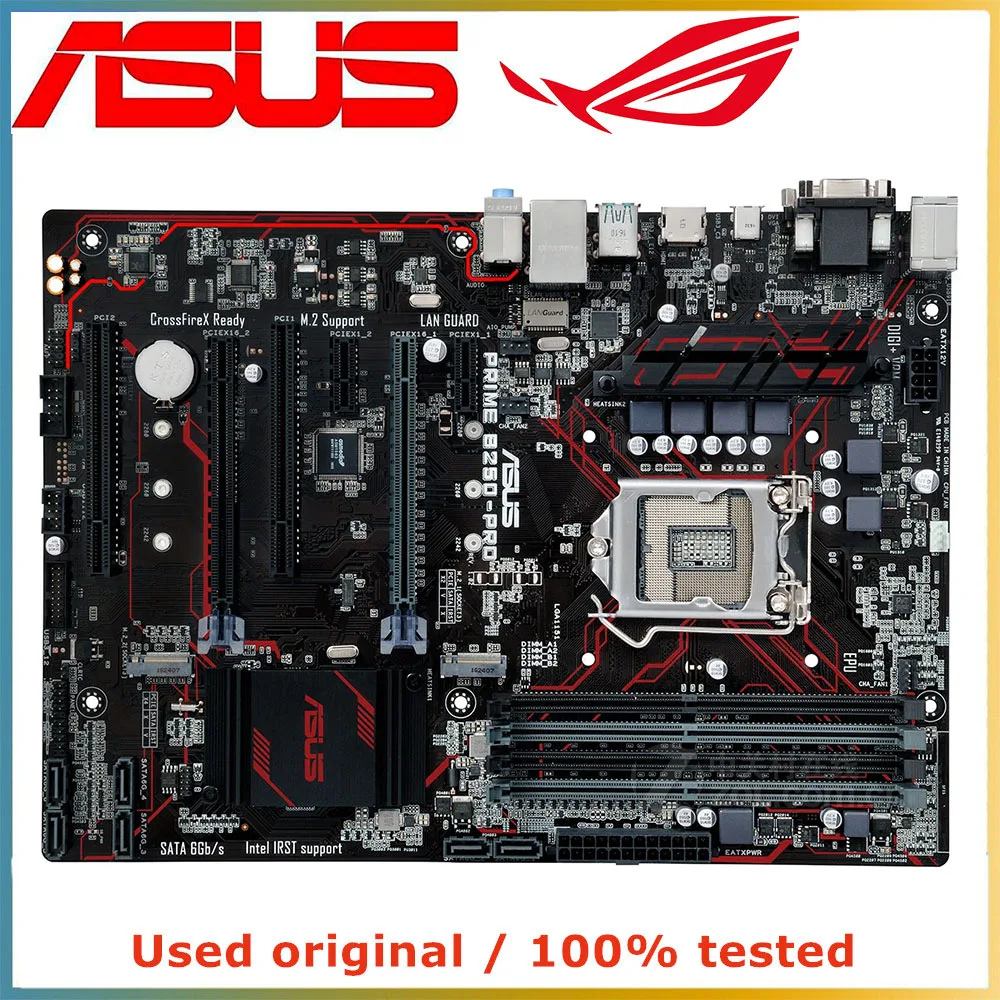 Asus B250 Lga 1151 Motherboard Asus Prime B250 Motherboard Intel