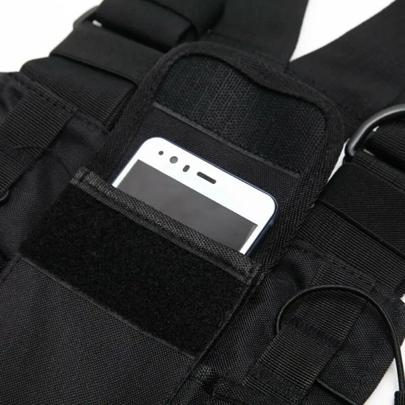 Для Motorola UV-5R UV-82 двухстороннее радио Карманный нагрудный пакет сумка Жгут аксессуар