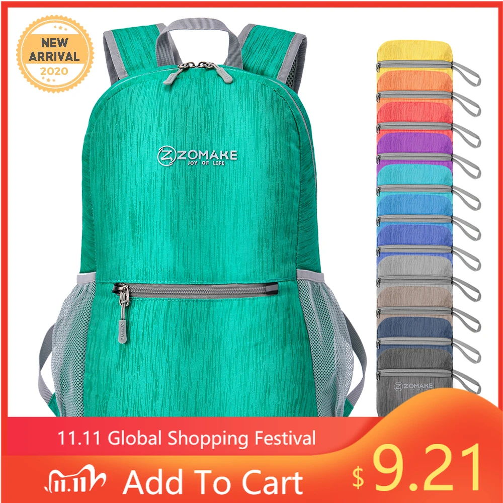 Mini Waterproof Foldable Backpack Lightweight Packable 20l Backpack For Hiking Camping Backpack Outdoor Traval Men Tactical Bag Climbing Bags Aliexpress