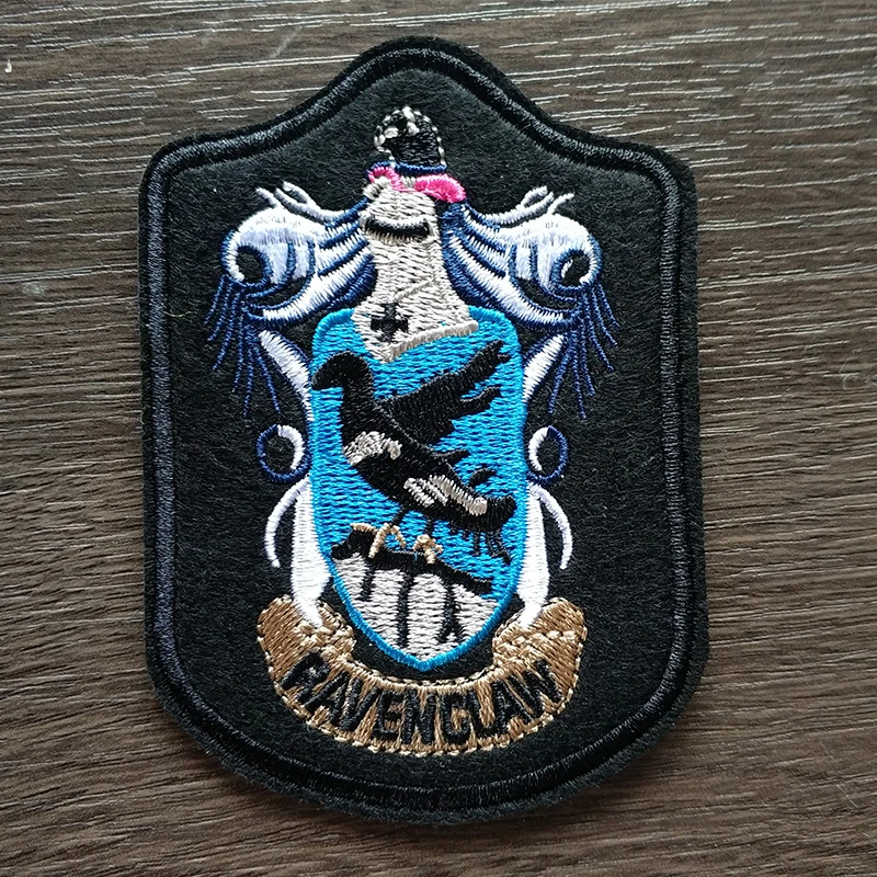 4 шт./лот Косплей Shcool для аппликации, шитья Гриффиндор Слизерин Ravenclaw Hufflepuff патчи для Харрис костюм