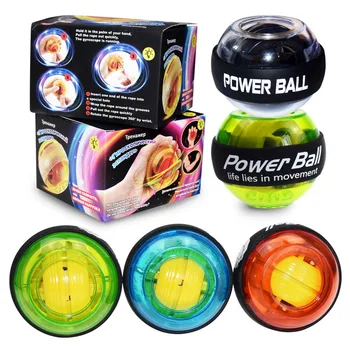 

LED Force Power Wrist Ball Gyroscope Strengthener Gyro Power Ball Arm Exerciser Gyro Fitness Ball Relax Exercise toys for men