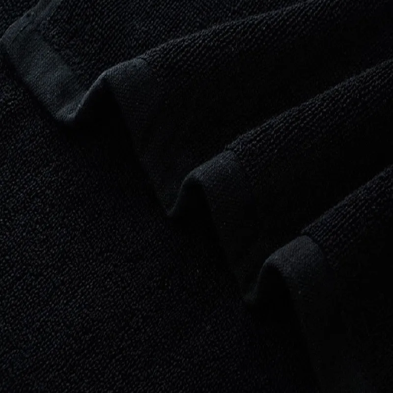 Solid Terry Cotton Bath Towel Black Absorbent High Quality Luxury Home Hotel Bath Towel Bathroom Shower Wrap Towels 70*140cm
