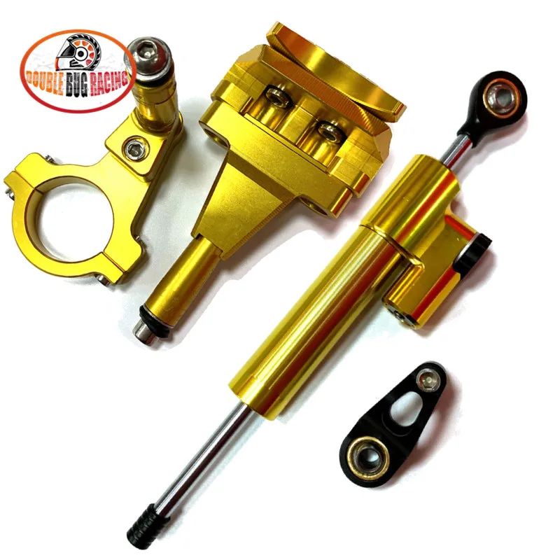 Motorcycle Cnc Steering Damper Stabilizer Linear Inverted Safety