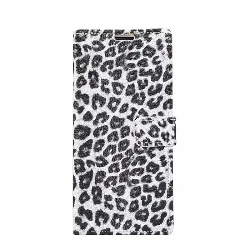 Визитница чехол для samsung Galaxy Note 10 плюс 8 9 S10E S10 S8 S9 класса люкс леопард пантера кожа откидная крышка устойчивый Чехол-книжка чехол