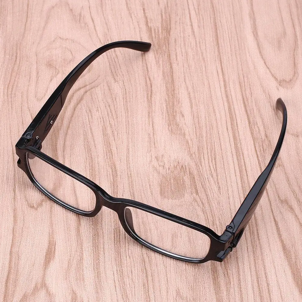 Rimmed Reading Eye Glasses Eyeglasses Bedroom Spectacal With LED Light Black i 