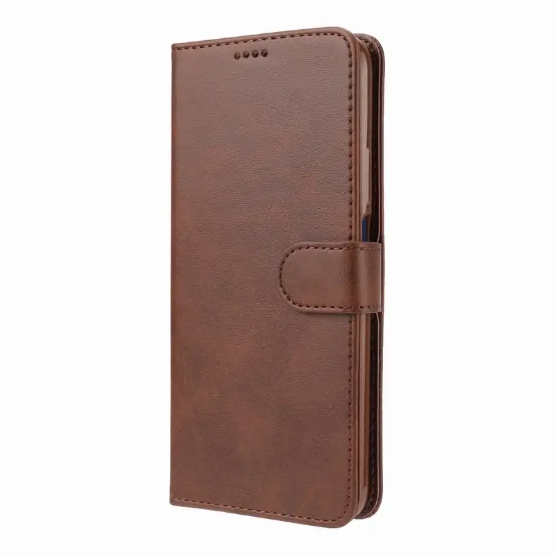 Brown Case Чехол для Honor 9X, чехол s, винтажный, роскошный, магнитный, откидной кошелек, кожаный, для бизнесменов, для телефона, для huawei Honor 9X9 X, Fundas - Цвет: Brown Case