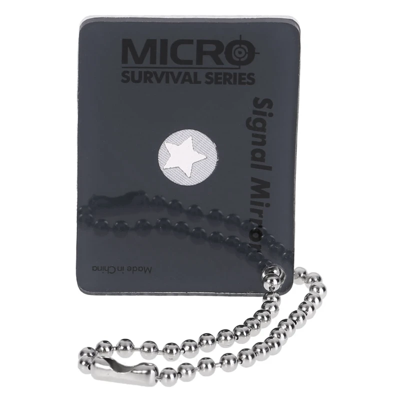 Outdoor Survive Signal Mirror Emergency Rescue Multifunction Outdoor Tool Device Y51D