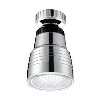 

LED Light Water Faucet RGB Glowing ABS Chrome Plating Home Kitchen Bathroom Decor Stainless Steel Faucet