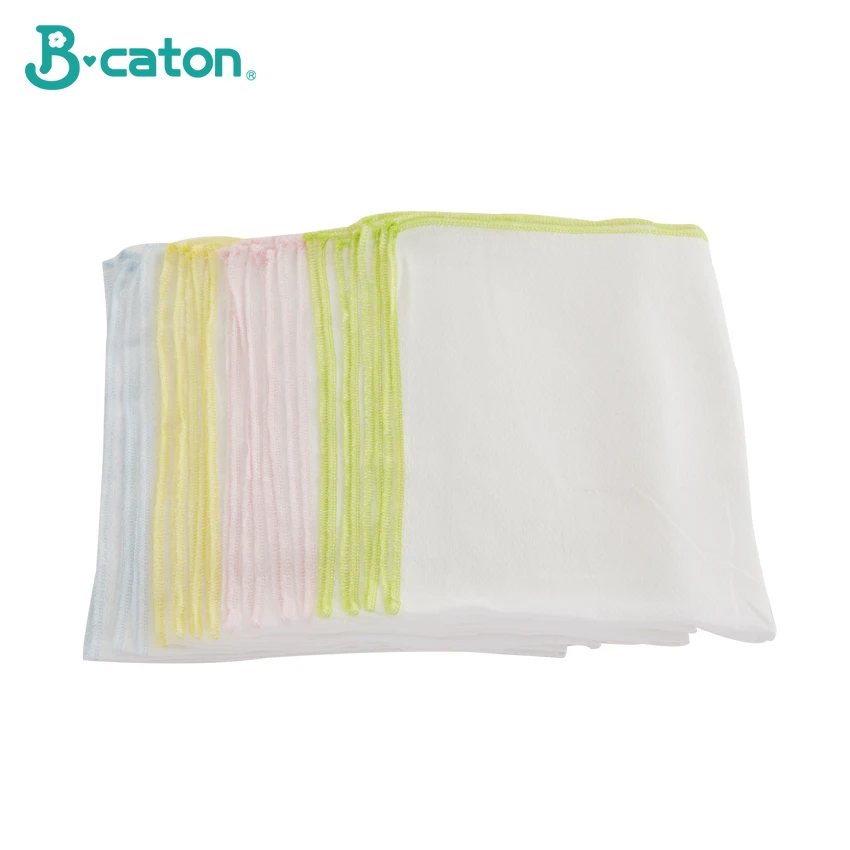 

Towel Baby Bath Towel Vomit Milk Cotton Gauze Baby Diapers Soft And Absorbent Household Multicolor Differential Use 50*68Cm