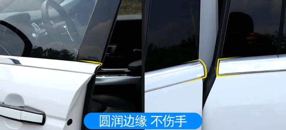 Оконные накладки из алюминиевого сплава для Range Rover Sport L494 оконные накладки автомобильные аксессуары