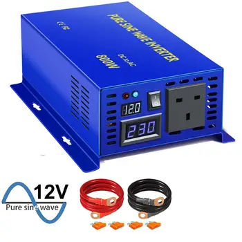 

New XYZ INVT 800w Power Solar Inverter 12v 220v Customizable Multiple Plugs Off-grid System Home Use Pure Sine Wave Inverter