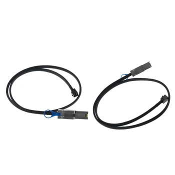 

2x Internal SAS Server Cable miniSAS SFF-8643 to SFF-8643 Female to Female