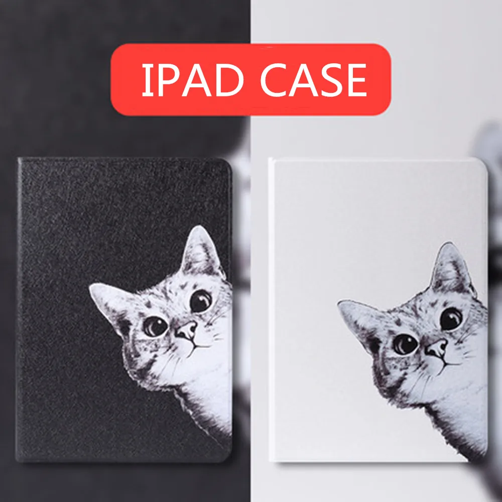 Чехол для iPad pro 10 5 чехол 2019 дюйма Air3 с милым котом дизайнерский защитный защитой