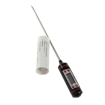 

Digital Cooking Thermometer Food Probe Meat Kitchen BBQ Selectable Sensor Gauge Heat Indicator Worldwide Store