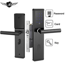 Интеллектуальный новейший цифровой код на клавишной панели смарт-замок без ключей кодовый дверной замок для квартиры дома отеля