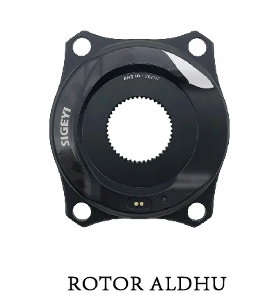 ROTOR ALDHU AXO велосипедный измеритель мощности SRAM ротор кривошипная цепь колеса двусторонний измеритель мощности forSRAM GXP RED Force/Rival кривошипный ротор 3D/3DF/2D - Цвет: ROTOR ALDHU