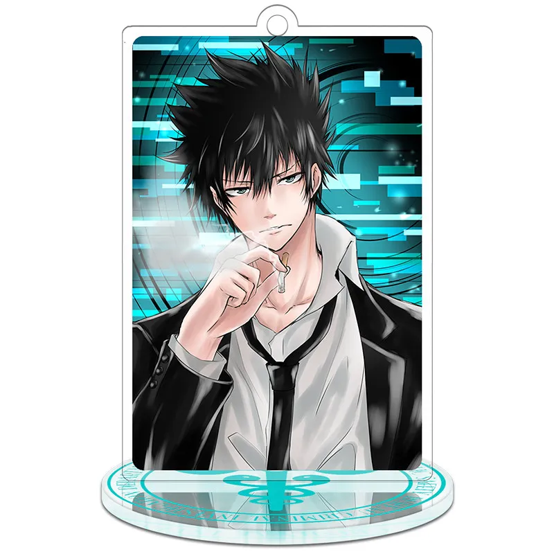 PSYCHO-PASS 3 Shindo Arata Tsunemori Akane Kougami Shinya Косплей акриловый кулон брелок настольная подставка фигурка модель пластина декор - Цвет: 14