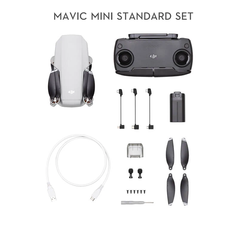 standard set DJI Mavic Mini fly more combo/Mavic mini drone с камерой 2,7 k MT1SS5 время полета 30 минут в - Color: standard set