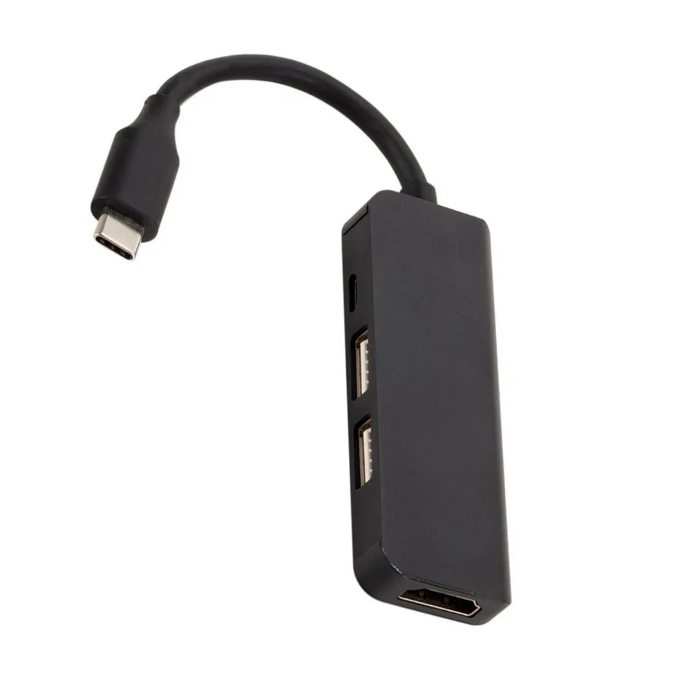 USB C концентратор USB-C до 3,0 концентратор HDMI Thunderbolt 3 адаптер для MacBook для samsung Galaxy S9 для huawei type C usb-концентратор