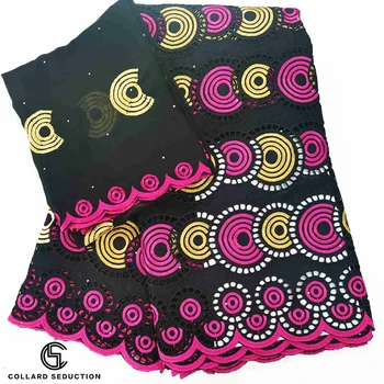 

CS 5+2 Swiss voile lace in Switzerland Swiss lace fabric 2020 Dubai heavy beaded embroidery African lace fabrics Punching desig