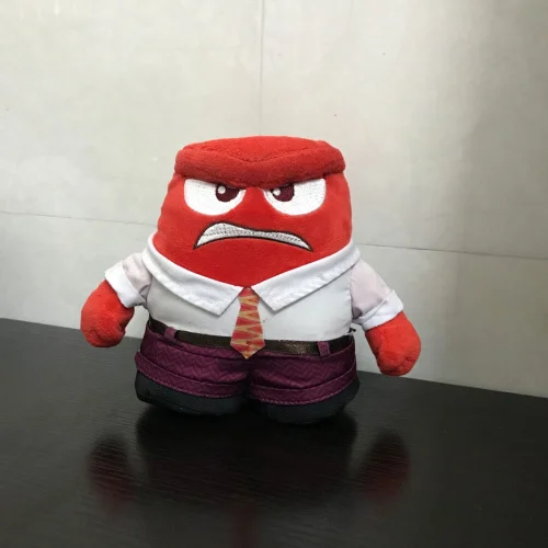 Новые Pixar плюшевые игрушки из мультфильмов внутри плюшевые игрушки Anger 15 см Плюшевые - Цвет: 15cm