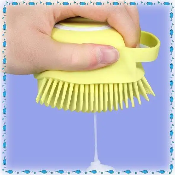 silicone-bath-massage-soft-brush-soft-silicone-shower-brush-fit-for-all-kinds-of-skin-health-beauty-sociovam-yellow-989547